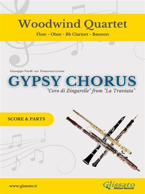 cover image of Woodwind Quartet "Gypsy Chorus" score & parts